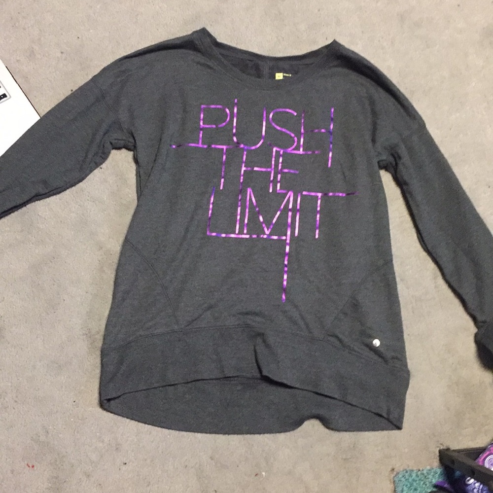 Workout sweatshirt!!